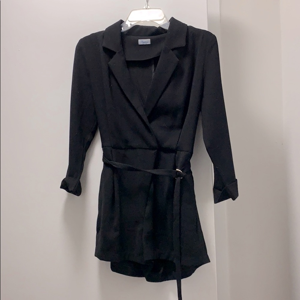 Little black romper